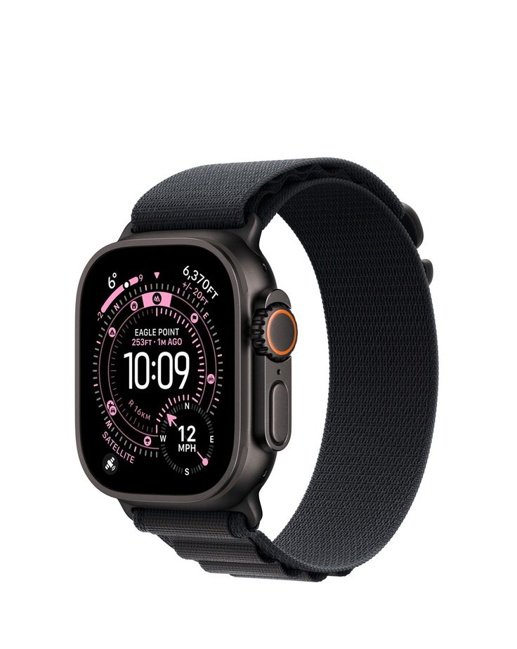 IWatch Ultra-3 49mm Blacl Ti -Black Alpine Loop