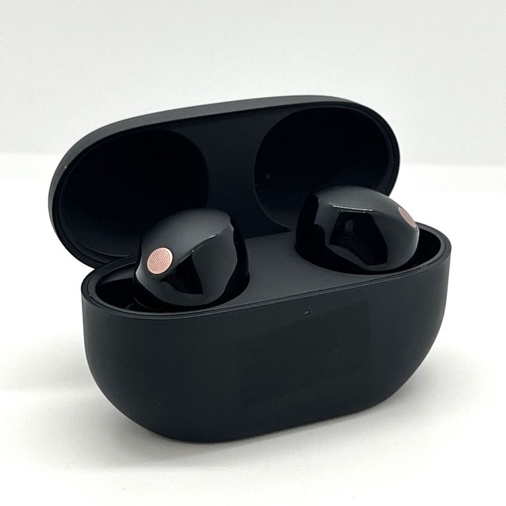Sony WF-1000XM5 Earbuds (Black & gold)