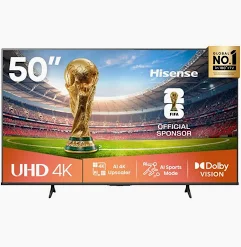 Hisense 50” A4K Full HD Smart TV