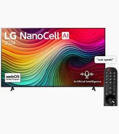 LG 55” NANO80T6A NanoCell 4K Smart TV
